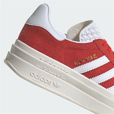 adidas gazelle rot weiss|Adidas gazelle shoes red.